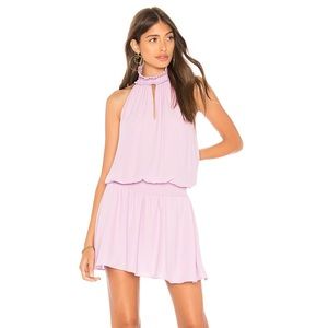 Amanda Uprichard Kimmie Dress in Electric Lilac